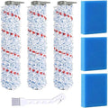Hand-held Floor Scrubbers Roller Brush Hepa Filter Sponge Parts。Compatible For Tineco IFloor S/IFloor / HF10E-01 。Wet Dry Vacuum Cleaner Replacement Spare (Color : Set G)