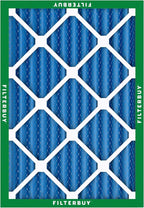 Filterbuy 30x32x2 Air Filter MERV 13 Optimal Smoke & Allergy Defense (3-Pack), Electrostatic Pleated HVAC AC Furnace Filters Replacement, Made in USA (Actual Size: 30.00 x 32.00 x 1.75)