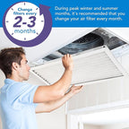 LotFancy 20x30x1 Air Filter MERV 11 6-Pack, Electrostatic Pleated AC Furnace Air Filter, Captures Dust, Smog & Pet Dander, Actual Size: 19.75"x29.75"x0.75"