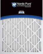 Nordic Pure 20x25x2 (Actual Size: 19 1/2 x 24 1/2 x 1 3/4) Pleated MERV 8 Air Filters 12 Pack