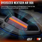 K&N NextGen Cold Air Intake System: High-Flow Cotton Filter: Compatible with 2011-2023 Dodge/Chrysler: Challenger, Charger, 300, 300C, 300S, 50-1542