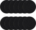 6.5 Inch Kitchen Compost Bin Filters Charcoal Replacement, ENLOY 12 Pack Charcoal Filters for Countertop Home Bucket, Longer Lasting Round Extra Thick Activated Charcoal