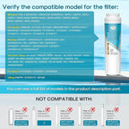 ICEPURE Alkaline UKF8001 Refrigerator Water Filter Replacement for Whirlpool EDR4RXD1, EveryDrop Filter 4, Maytag UKF8001, 4396395, UKF8001P, UKF8001AXX, RFC0900A, UKF8001AXX-200, Enhances PH, 4 Pack