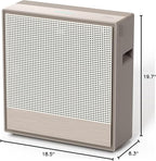 COWAY Air Purifiers for Home Large Room Up to 1,860 ft², Washable Pre-Filter and HEPA Filter for Smoke, Allergies, Pet Dander, Odor, AQI, Smart & Rapid Mode, Timer, 3yr Warranty, Airmega 250