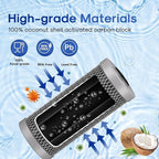 ICEPURE 5 Micron 4.5" x 10" CTO10BB-CQB Whole House Water Filter Upgraded Coconut Shell Activated Carbon Lead Remove Filter Replacement Cartridge, 1PACK