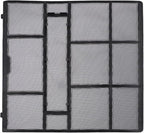 Air Conditioner Dust Filter Screen for Indoor Unit, Plastic Mesh AC Accessory, Hanging Design for Central Cooling Systems, Protects Air Outlet from Dust Buildup(29.2X29.2cm)