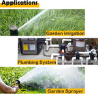 Dia Hose Inlet Suction Strainer Filter, Stainless Steel Water Pump Filter for Garden Irrigation, High Pressure Water Pump, Sprayer & Plumbing Systems (36mm)