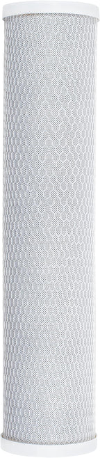 APPLIED MEMBRANES INC. 4.5" x 20" Carbon Water Filter | Whole House or Commercial Water Filtration System Replacement Filter | Chlorine Taste Odor Removal | Fits 20" Big Blue Housing | H-F4220AC