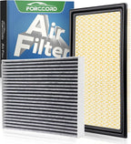 Cabin & Engine Air Filter Set - Fit for Explorer 2020-2026 2.3/3.0L, Aviator 2020-2026 3.0L, Police Interceptor Utility 2020-2025 3.0L - Replace#JX6Z19N619BA CA10242 Car Accessories
