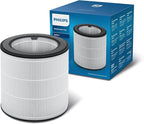 Philips Genuine Replacement Filter NanoProtect HEPA, Up to 12 months lifetime, Filters 99.5% 0.003μm particles, White/Black (FY0194/30)