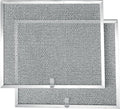 Broan BPS1FA30 Replacement Filters for QS1 and WS1 30” Range Hoods, Aluminum, 11.8" x 14.3" x 0.37" (L x W x H), 2-Pack