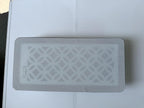 Magnetic Vent Screen Mesh Covers 3 Pack -5.5x12, Air Vent Filters with Durable PVC Frame, Air Vent Screen Register Trap,Vent Mesh–Upgraded Thickness(2.5mm) for Home Wall Ceiling (White)