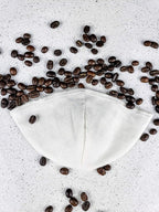 Cloth Reusable Basket Coffee Filter (Size #4) - Made in Canada of Hemp and Organic Cotton - Zero Waste, Eco-Friendly, Natural Filter fits most Automatic Coffee Makers