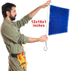 AC Air Furnace Filters - Cut to Fit - Washable (12x16x1, 2 Pack)