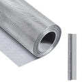 304 Stainless Steel Mesh Screen, Wire Screen Mesh, Rust Free Woven Wire Mesh, Metal Mesh Screen for Air Vents, Window Screen, Filters, Cage,Garden Covers (40mesh 47in×118in)