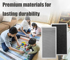 2-Pcs SV02300 Air Exchanger Filter 15-3/8 x 7-1/8 x 5/8 Inches Efficiency Premium Quality Air Filters for Improved Indoor Air Quality Home Ventilation System Replacement Filter