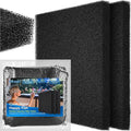 Borlech Aquarium Bio Filter Sponge Pad - Cut-to-Size Aquarium Filter Media for Fish Tank, Pond, Sump - Mechanical & Biological Filtration (18.5"x18.5"x1.6", 20PPI, 2 Pack)