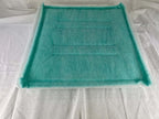 wioboy Paint Spray Booth Intake Filter Pad, 20" x 20" (24/case) Tacky Panel with Internal Wire Frame