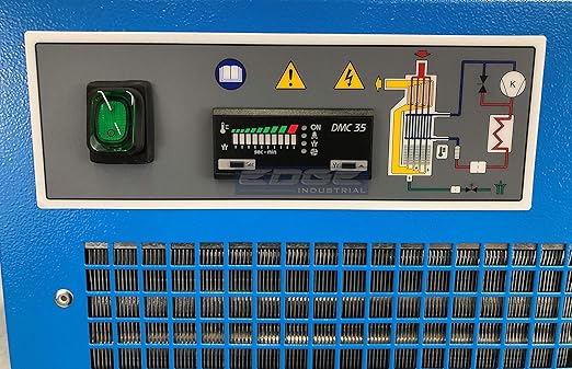 SCHULZ REFRIGERATED AIR DRYER FOR AIR COMPRESSOR, COMPRESSED AIR SYSTEMS, 75 CFM, GOOD FOR 15HP & 20HP COMPRESSORS (WITH PRE-FILTERS)