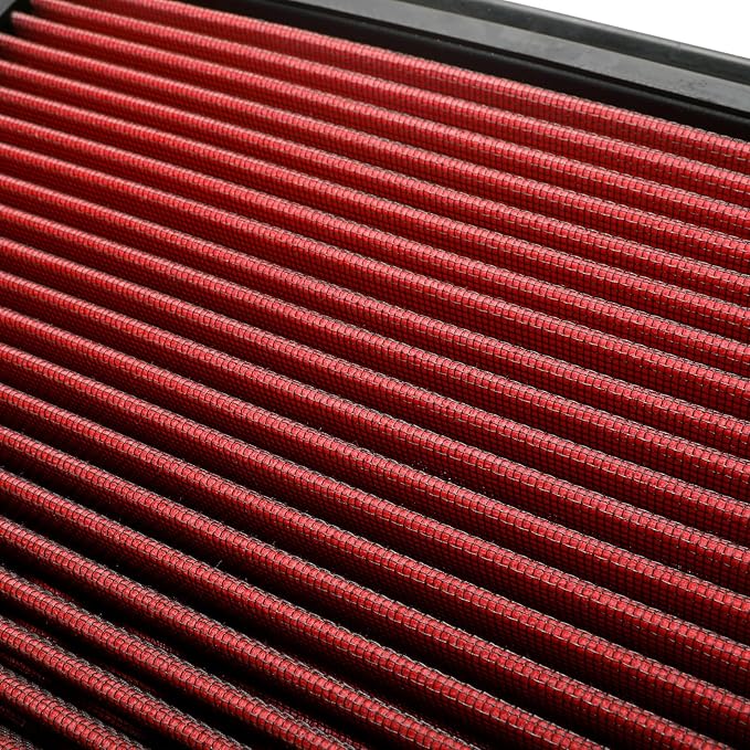 AO-2129 Air (Oiled) Filter Replace 33-2129,High Performance,Washable Compatible with 1999-2019 Chevy/GMC Truck/SUV V6/V8 (Silverado, Suburban, Tahoe, Sierra, Yukon, Avalanche)