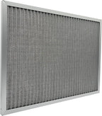 Washable Air Filter(16" x 25" x 1"), Aluminum Electrostatic Air Filter for Furnace and Central Air Conditioner