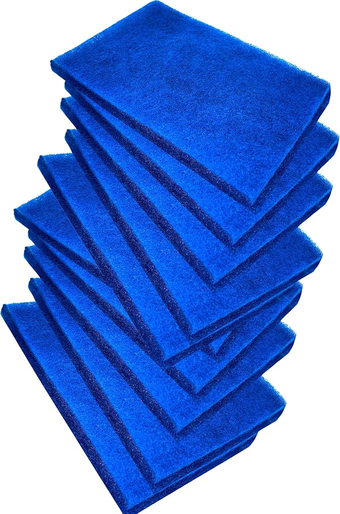 Premium Reusable Air Filter 10 Pack 10x10x1 - Made in USA - Cut to Fit Washable AC & Furnace Filter for HVAC Systems - Durable, Cost-Effective Replacement Filter
