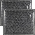 Air Filter Factory WB02X10700 Stove Vent Combo Filter Replacement For GE Range Hood Grease Mesh Charcoal Carbon Kitchen Fan Filter 10.5" X 9" 2-Pack