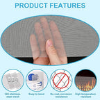 32 Pcs 13x9 (33cmx23cm) 20 Mesh 304 Stainless Steel Wire Mesh Sheet, Rustproof Metal Mesh Sheet Screen for DIY Crafts, Vent Covers, Garden Fencing, Window Protection & Industrial Filters