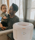 Crane HEPA Air Purifier, Air Purifiers for Home, Quiet Air Purifier HEPA Filter, Home Air Purifiers, Air Purifier For Pets, Office, Baby Nursery