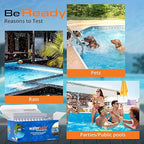 Pool and Spa Rapid Bacteria Test by Watersafe, Detects Down to 1 Bacteria/μL, including E. coli, Salmonella and More, Pack of 10