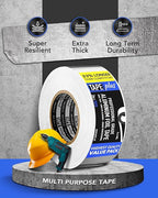 TapePlus Aluminum Foil Tape - Heat Resistant Tape & High Temperature Seal - Thermal Duct Insulation & HVAC Seal - Waterproof Metal Adhesive for Ductwork - Pack of 6, 2 in x 210 ft, Silver