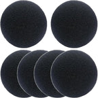 6 Pack Charcoal Filters for Compost Bucket – 6.7 Inch Round Activated Carbon Filters for Countertop Compost Bins – Odor Reducing Replacement Filter Discs for Kitchen Trash Can Lid