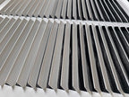 Fits 14x10 Duct Opening | Steel Return Air Grille by Handua | Vent Cover Grill for Sidewall and Ceiling | White | HVAC Cold Air Intake Grille | Outer Dimensions: 15.75"W X 11.75"