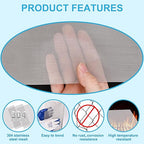 8 Pcs 13x9 (33cmx23cm) 120 Mesh 304 Stainless Steel Wire Mesh Sheet, Rustproof Metal Mesh Sheet Screen for DIY Crafts, Vent Covers, Garden Fencing, Window Protection & Industrial Filters