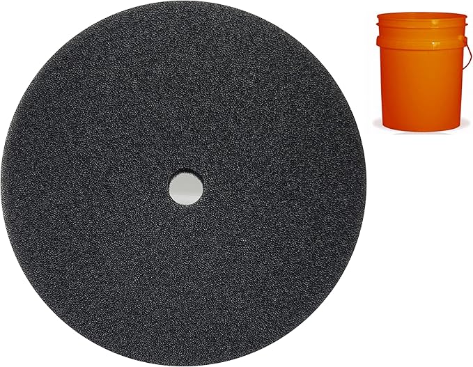 Aquarium Pond 5 Gallon Bucket DIY Bio Sponge Filter Media Pad Rounded 11x11 (20-35-50ppi Set)
