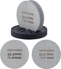 Normcore 2 Packs 53.3mm Puck Screen with Stand - Reusable Contact Shower Screen with Silicone Holder - 1.7mm / 1.0mm Thickness 150μm Mesh - Compatible with Espresso Machine 54mm Portafilter Basket