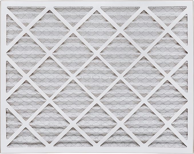 Aerostar 16x25x1 MERV 13 Pleated Air Filter, AC Furnace Air Filter, 12 Pack (Actual Size: 15 3/4" x 24 3/4" x 3/4")