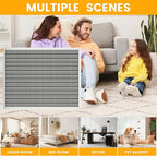 20x25x1 HVAC Furnace Air Filter, Lasts a Lifetime, Washable, Merv 8, the Last HVAC Filter You Will Ever Buy, Breathe Safely at Home or in the Office (Actual Size:19.5x24.5x0.82 Inch)