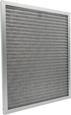 Washable Air Filter(16" x 20" x 1"), Aluminum Electrostatic Air Filter for Furnace and Central Air Conditioner