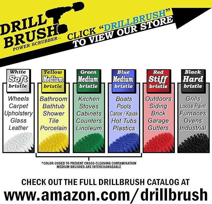 Kitchen Cleaning Supplies - Pots and Pans Cleaning Kit - Cast Iron Skillet Scrub Brushes - Deep Cleaning Kitchen Tools - Kitchen Sink Cleaning Brush - Air Fryer Scrubber Brush - Refrigerator Cleaner