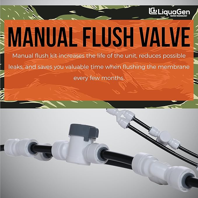 LiquaGen - Heavy Duty & High Capacity 7-Stage Aquarium Reef and Deionization Reverse Osmosis Water Filter Systems RO/DI | 0 PPM - 100 GPD