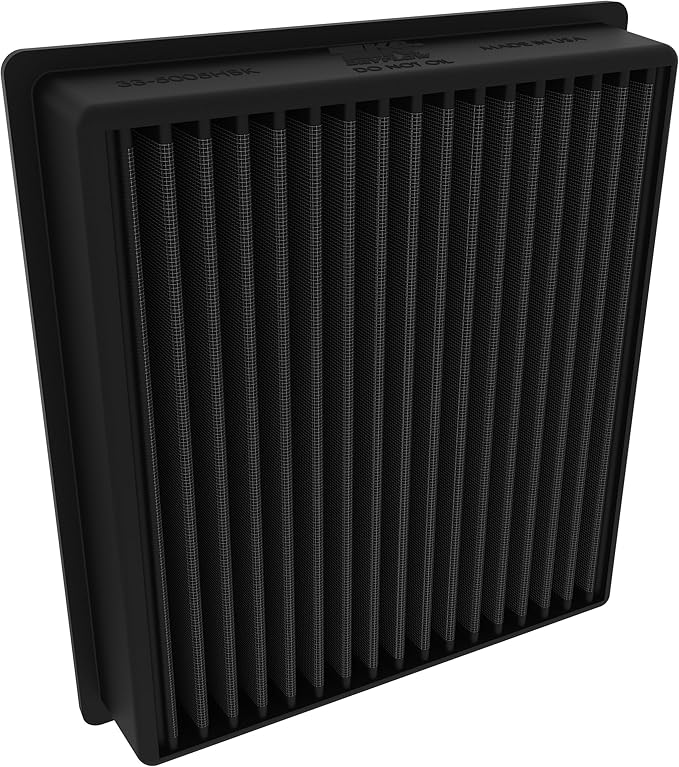 K&N Performance Diesel Dryflow Lifetime Engine Air Filter: Increase Power: Premium, Washable: Compatible with 2013-2024 RAM: 2500, 3500, 4500, 5500, 33-5005HBK
