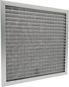 Washable Air Filter(12" x 12" x 1"), Aluminum Electrostatic Air Filter for Furnace and Central Air Conditioner