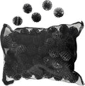 HQRP 100 pcs Bio Balls Filter Media 1.5 Inch - Large Bio Ball for Aquarium, Pond, Waterfall, Fountain Filter Media in Mesh Bag with Zipper