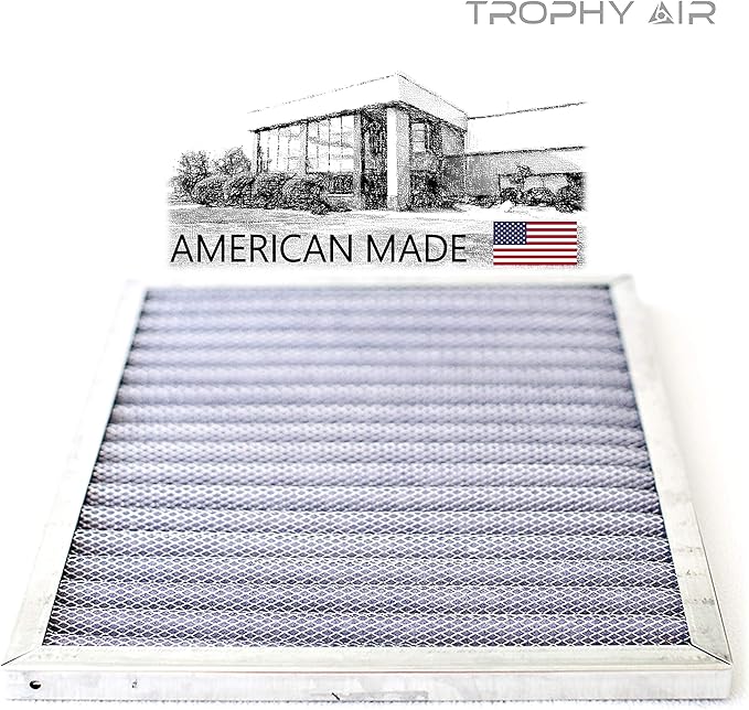 | Merv 8 | Washable & Reusable AC/Furnace Filter | Lifetime HVAC & Furnace Air Filter | Washable Electrostatic | High Dust Holding Capacity | Premium Quality Aluminum | 20x25x1