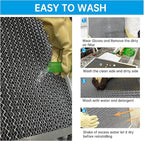 UBeesize 16x20x1 Reusable Air Filter HVAC AC Furnace Filter,MERV 8,Washable, Lasts a Lifetime,Permanent Electrostatic Air Filter,Breathe Fresher,Home And Office(Actual Size:15.5x19.75x0.8 Inch)