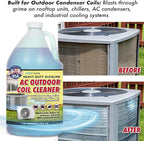 Natural's Freedom HVAC Outdoor Coil Cleaner Gallon with Pump Sprayer