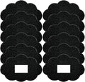 12-Pack Universal Stick-on Trash Can Odor Absorbing Filters, Activated Charcoal Purifying Deodorizer for Trash Cans, Compost Buckets, Countertop and Recycle Bins (Cloud)