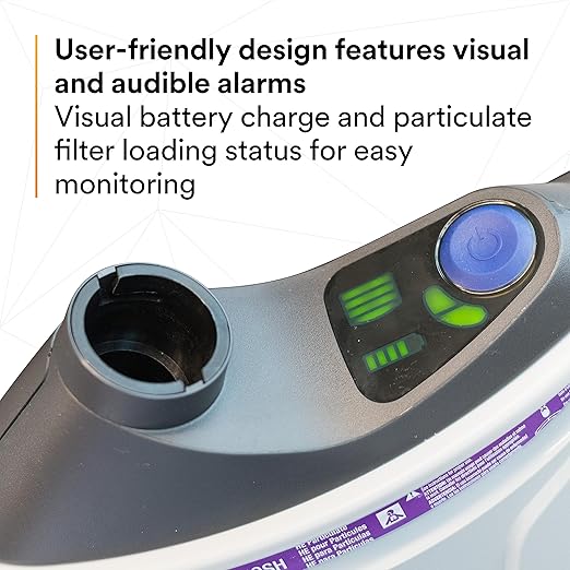 3M PAPR Respirator, Versaflo Powered Air Purifying Respirator Kit, TR-300N+ HKL, Healthcare, M/L Headcover, Lightweight, Low-Profile, Easy to Use, All-in-One Respiratory Protection for Particulates