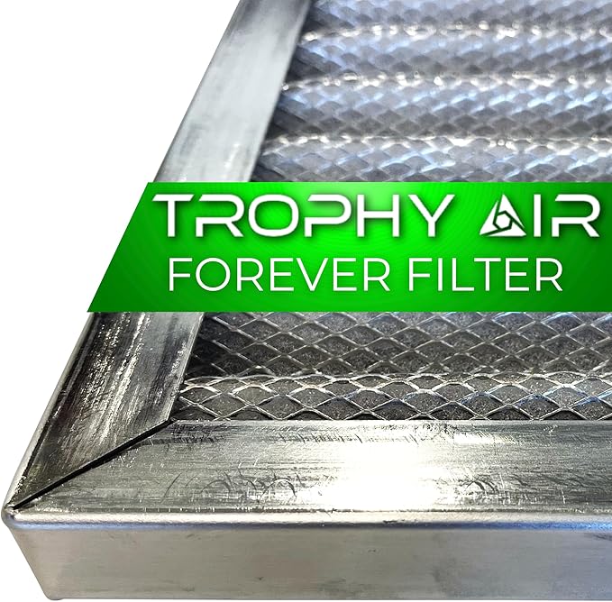 | Merv 8 | Washable & Reusable AC/Furnace Filter | Lifetime HVAC & Furnace Air Filter | Washable | Superior particle-holding Ability | Premium Quality Aluminum | 14x25x1